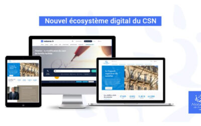 Nouvel écosystème digital du CSN