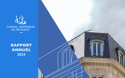 Rapport annuel 2024 du Conseil supérieur du notariat